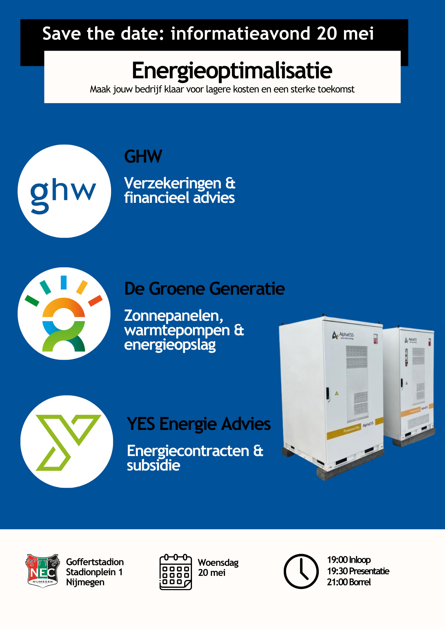 Flyer informatieavond Goffert mei